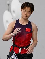(SP)CHINA-SHANGHAI-OLYMPIC QUALIFIER SERIES SHANGHAI-SPORT CLIMBING-WOMEN'S BOULDER & LEAD-FINAL (CN)