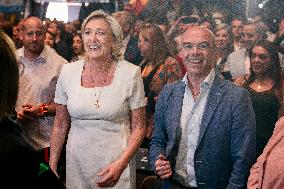 Marine Le Pen At VOX Meeting Viva 24 - Madrid