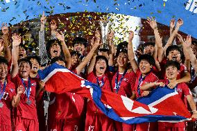 (SP)INDONESIA-BALI-AFC U17 WOMEN'S ASIAN CUP-2024-FINAL-DPRK VS JPN