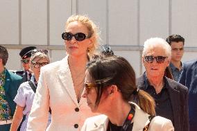 Cannes - Richard Gere and Uma Thurman