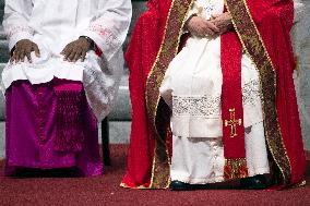 Pope Francis Leads A Mass On Pentecost Day - Vatican