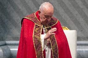 Pope Francis Leads A Mass On Pentecost Day - Vatican