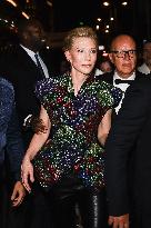 Cannes - Cate Blanchett Arrives At JW Marriot Hotel