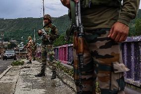 Security Tightened Ahead Of Lok Sabha Polls In North Kashmir.