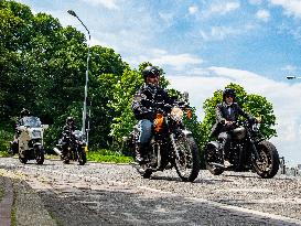 The Distinguished Gentleman's Ride Held In Nijmegen, Netherlands.