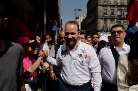 Closing Of The Campaign Of The National Action Party And "Fuerza Y Corazón Por México"