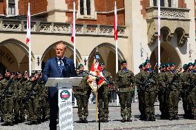 Celebrations On The Occasion Of The 80th Anniversary Of The Battle Of Monte Cassino In Krakow