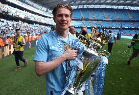 (SP)BRITAIN-MANCHESTER-FOOTBALL-ENGLISH PREMIER LEAGUE-MANCHESTER CITY VS WEST HAM UNITED