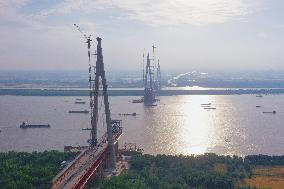 Ma'anshan Yangtze River Highway and Railway Bridge