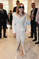 Cannes - Isabelle Huppert At The Martinez