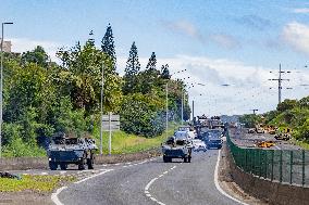 French Forces Launch 'Major Operation' To Open Route To Noumea