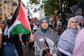 Pro-Palestine Rally - Berlin