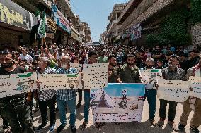 Anti-Tahrir al-Sham Protest - Idlib