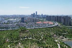 Artificial Imitation Natural Mountains in Shanghai