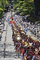 Nikko Toshogu traditional warrior parade