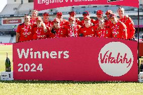 England v Pakistan - 3rd Women's Vitality IT20