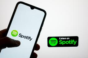 Spotify Logo Illustrations