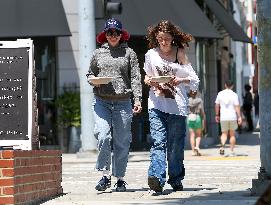 Alyson Hannigan And Daughter Out - LA