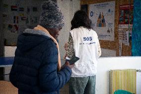 Medecins Du Monde Set Up Accomodations For Migrants - Briancon