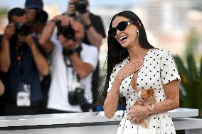 Cannes - The Substance Photocall