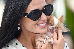 Cannes - The Substance Photocall