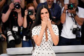 "The Substance" Photocall - The 77th Annual Cannes Film Festival