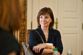 WTTC President Julia Simpson visits Lviv