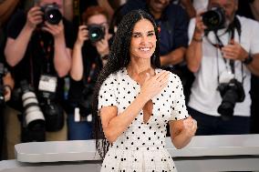 "The Substance" Photocall - The 77th Annual Cannes Film Festival