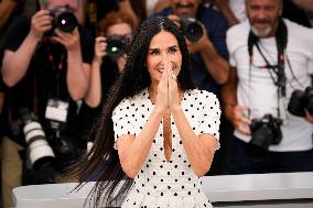 "The Substance" Photocall - The 77th Annual Cannes Film Festival