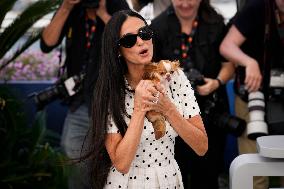 "The Substance" Photocall - The 77th Annual Cannes Film Festival