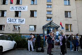Students' Strike In Kamionka In Krakow