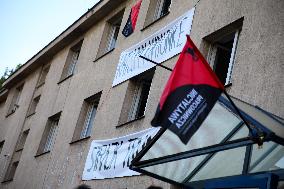 Students' Strike In Kamionka In Krakow