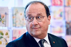 Francois Hollande Presents His Book 'Leur Europe' - Strasbourg