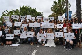 Cannes 2024 Demonstration Guerrieres De La Paix