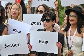 Cannes 2024 Demonstration Guerrieres De La Paix