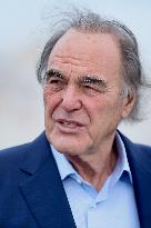 Cannes - Oliver Stone At Lula Photocall