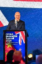 NEW ZEALAND-AUCKLAND-PM-CHINA BUSINESS SUMMIT