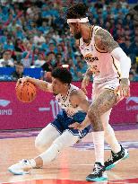 (SP)CHINA-URUMQI-BASKETBALL-CBA LEAGUE-XINJIANG VS LIAONING(CN)