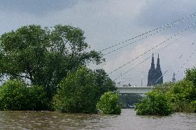 Flood Situation In Cologne