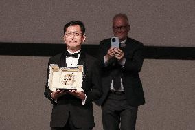 Cannes Palme D'Or D'Honneur To Studio Ghibli Ceremony DB