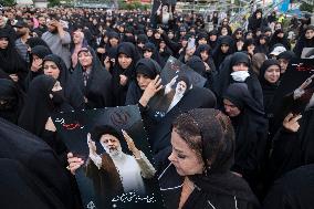 Iran-Mourning Ceremony For The Late Iranian President, Ebrahim Raisi