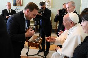 Pope Francis Private Audience - Vatican