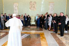 Pope Francis Private Audience - Vatican