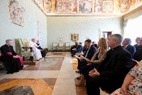 Pope Francis Private Audience - Vatican