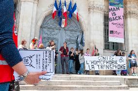 Demonstration Against Transphobia And Homophobia - Aude