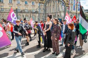 Demonstration Against Transphobia And Homophobia - Aude