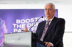 The Minister Of Economy, Pedro Reis