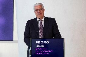 The Minister Of Economy, Pedro Reis