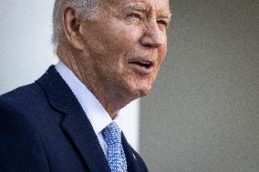 DC: President Biden Hosts a Reception Celebrating Jewish American Heritage Month in the Rose Garden