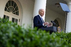 DC: President Biden Hosts a Reception Celebrating Jewish American Heritage Month in the Rose Garden